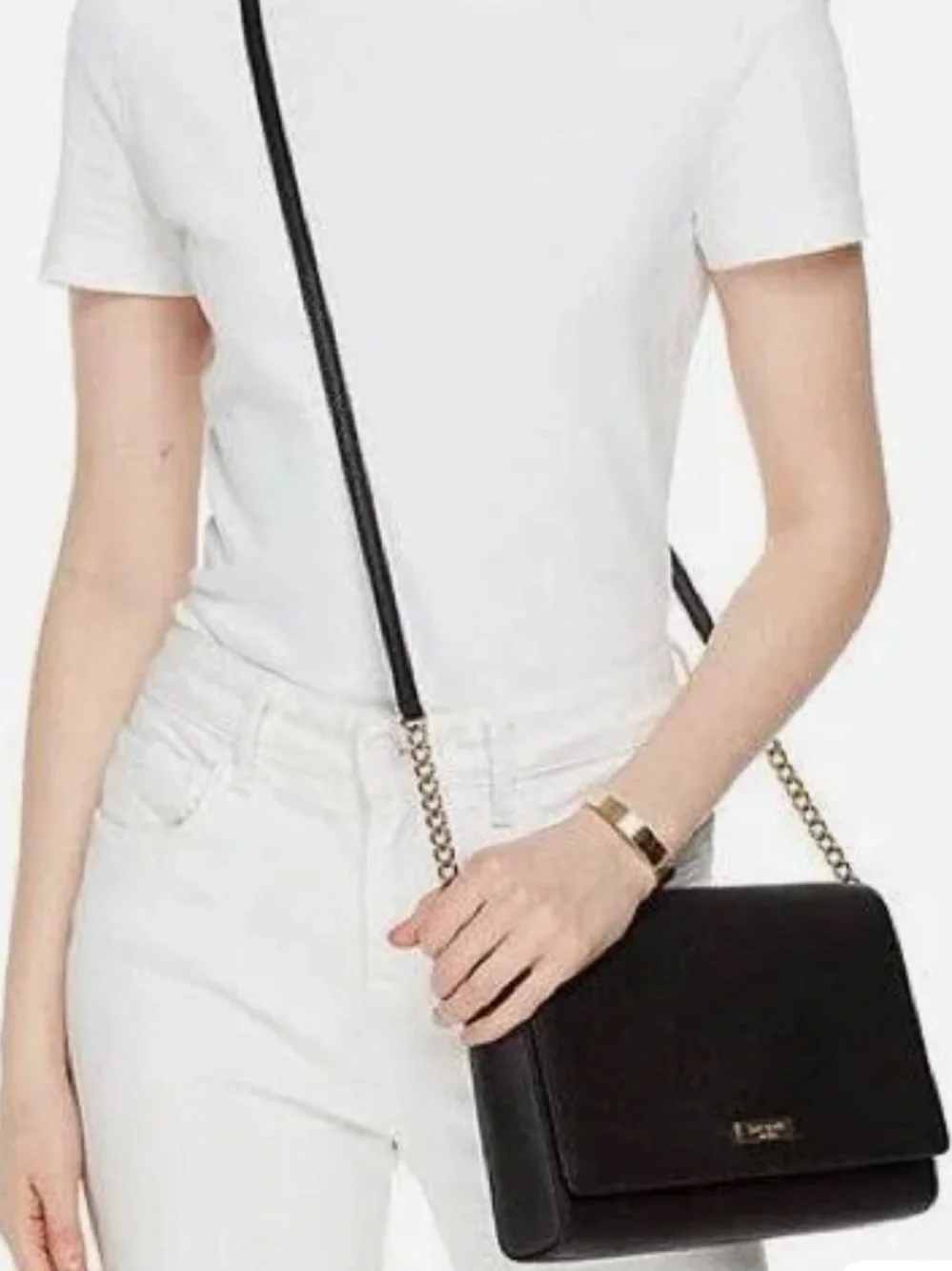 KATE SPADE Black & Gold Crossbody